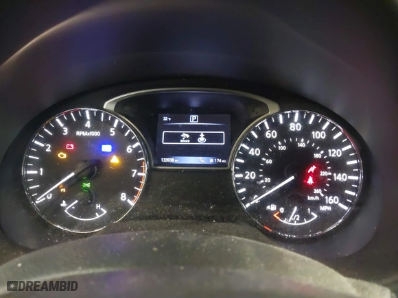 2017 Nissan Altima 2.5 SV with VIN 1N4AL3AP7HC247721, listed as a IAAI auction lot 41515872 with 133,938 mi miles. Bid and sale history available at carsss.com. Image 7.
