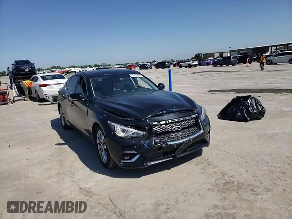 2018 Infiniti Q50 Luxe z VIN JN1EV7APXJM366783, wystawiony jako Copart lot #51775315 z przebiegiem 35 972 mil mil oraz Szkoda całkowita • Salvage title. Historia ofert i sprzedaży dostępna na DreamBid. Obrazek 11.