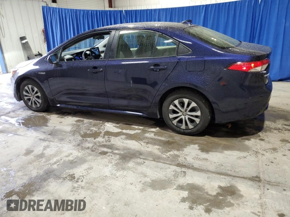 2021 Toyota Corolla Hybrid LE with VIN JTDEAMDE0MJ009233, listed as a Copart auction lot 78416684 with 212,244 mi miles and Clean Title. Bid and sale history available at carsss.com. Image 2.