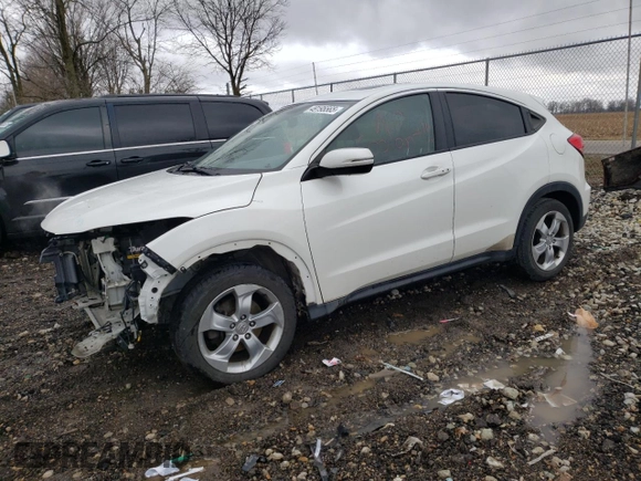 2016 Honda HR-V EX with VIN 3CZRU5H53GM721116, listed as a Copart auction lot 49195565 with 120,455 mi miles and Salvage Title. Bid and sale history available at carsss.com. Image 1.