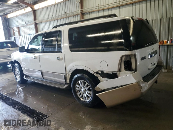 2014 Ford Expedition Max XLT with VIN 1FMJK1J55EEF31442, listed as a Copart auction lot 64110775 with 108,276 mi miles and Salvage title. Bid and sale history available at DreamBid. Image 2.
