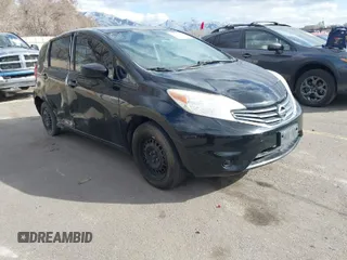 2015 Nissan Note SV with VIN 3N1CE2CP6FL375439, listed as a IAAI auction lot 41777015 with 131,489 mi miles and . Bid and sale history available at DreamBid. Image 1.