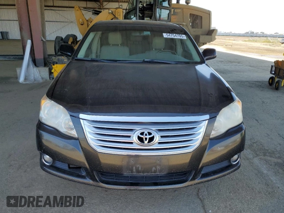 2009 Toyota Avalon XL with VIN 4T1BK36B89U346148, listed as a Copart auction lot 54754705 with 156,889 mi miles and Salvage Title. Bid and sale history available at carsss.com. Image 5.