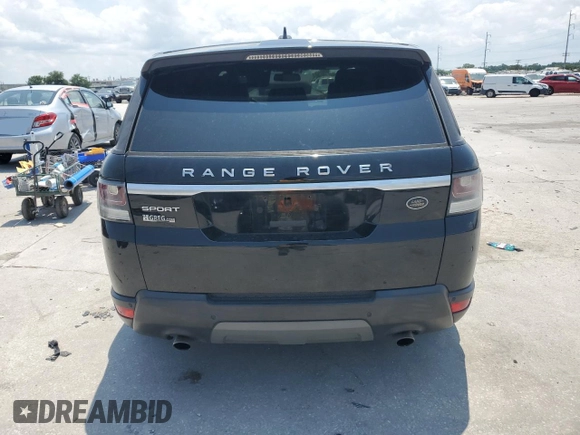 2016 Land Rover Range Rover Sport SE with VIN SALWG2VF4GA579974, listed as a Copart auction lot 59532115 with 90,259 mi miles and Salvage title. Bid and sale history available at DreamBid. Image 6.