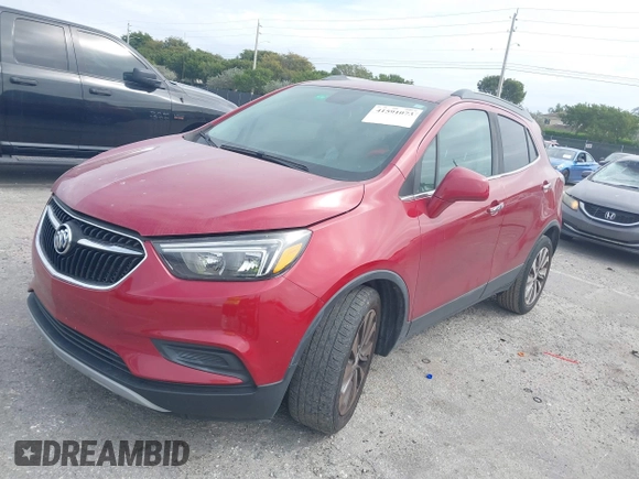 2020 Buick Encore Preferred with VIN KL4CJASBXLB021097, listed as a IAAI auction lot 41591073 with 66,099 mi miles and . Bid and sale history available at DreamBid. Image 17.