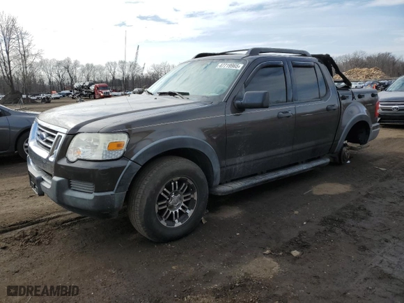 2007 Ford Explorer Sport Trac XLT with VIN 1FMEU51K47UA05076, listed as a Copart auction lot 47719965 with 164,822 mi miles and Salvage Title. Bid and sale history available at carsss.com. Image 1.