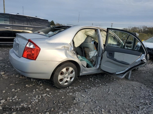 2006 Kia Spectra EX with VIN KNAFE121865325902, listed as a Copart auction lot 89374945 with 171,429 mi miles and Salvage Title. Bid and sale history available at carsss.com. Image 3.