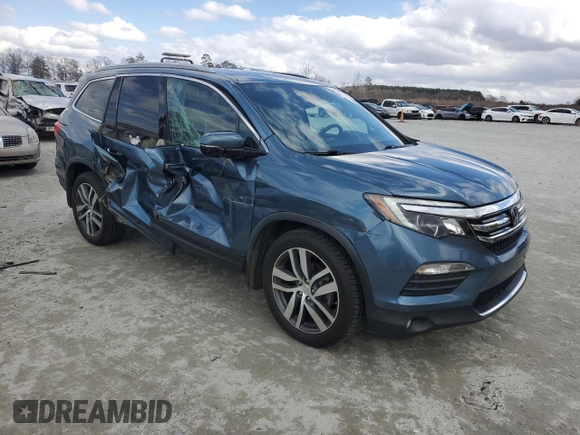 2016 Honda Pilot Touring with VIN 5FNYF6H94GB111444, listed as a Copart auction lot 47936735 with 180,512 mi miles and Salvage Title. Bid and sale history available at carsss.com. Image 4.