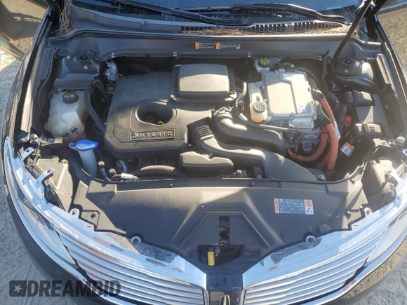 2015 Lincoln MKZ Hybrid z VIN 3LN6L2LU4FR604165, wystawiony jako Copart lot #75692914 z przebiegiem 43 451 mil mil oraz Szkoda całkowita • Salvage title. Historia ofert i sprzedaży dostępna na DreamBid. Obrazek 11.