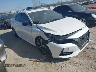 2020 Nissan Sentra SR with VIN 3N1AB8DV9LY254192, listed as a IAAI auction lot 41787206 with 70,718 mi miles and . Bid and sale history available at DreamBid. Image 1.