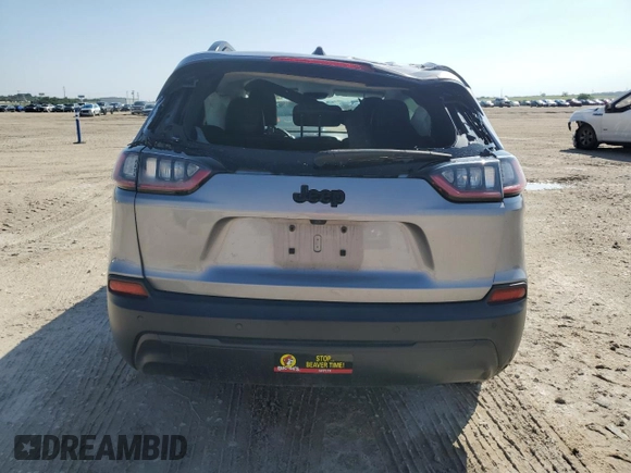 2019 Jeep Cherokee Latitude Plus with VIN 1C4PJLLB6KD338752, listed as a Copart auction lot 56044725 with 70,448 mi miles and Salvage title. Bid and sale history available at DreamBid. Image 6.