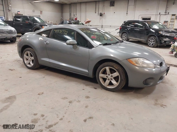 2008 Mitsubishi Eclipse GS with VIN 4A3AK24FX8E007154, listed as a IAAI auction lot 41371072 with 134,549 mi miles. Bid and sale history available at carsss.com. Image 1.