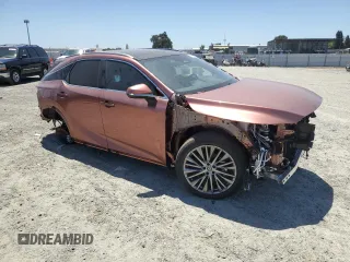 2024 Lexus RX with VIN JTJCJMGA3R2013422, listed as a Copart auction lot 56324644 with 8,884 mi miles and Salvage Title. Bid and sale history available at carsss.com. Image 4.