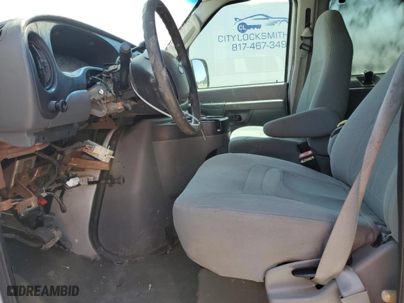 2007 Ford Econoline Wagon XL with VIN 1FBSS31L07DB09904, listed as a Copart auction lot 46078685 with 0 mi miles and Salvage Title. Bid and sale history available at carsss.com. Image 7.