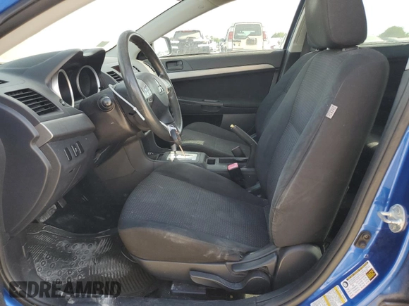 2011 Mitsubishi Lancer ES with VIN JA32U2FU0BU041693, listed as a Copart auction lot 72012524 with 192,051 mi miles and Salvage Title. Bid and sale history available at carsss.com. Image 7.