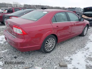 2008 Mercury Milan Premier with VIN 3MEHM08198R609067, listed as a IAAI auction lot 41385909 with 70,310 mi miles and . Bid and sale history available at DreamBid. Image 4.