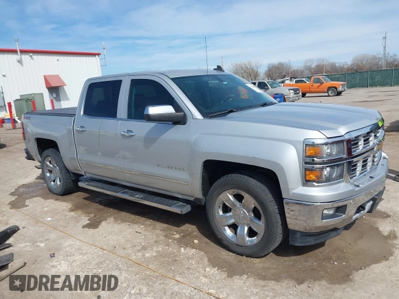 2015 Chevrolet Silverado 1500 LTZ with VIN 3GCUKSEC3FG522605, listed as a IAAI auction lot 41798226 with 156,541 mi miles and . Bid and sale history available at DreamBid. Image 13.