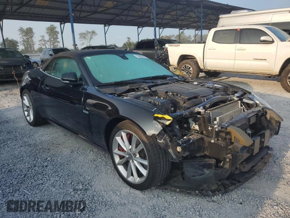 2010 Jaguar XK XKR with VIN SAJWA4ECXAMB35230, listed as a Copart auction lot 70893904 with 23,209 mi miles and Salvage Title. Bid and sale history available at carsss.com. Image 4.