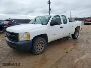 2008 Chevrolet Silverado 1500 Work Truck with VIN 1GCEC19X38Z122250, listed as a Copart auction lot 46554655 with 0 mi miles and Salvage Title. Bid and sale history available at carsss.com. Image 1.