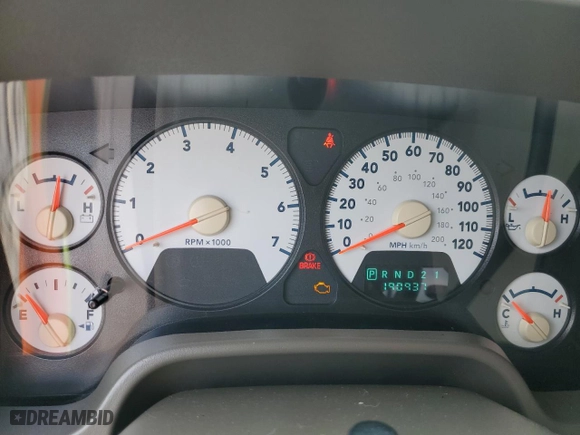2006 Dodge Ram 1500 ST with VIN 1D7HA18N06J211505, listed as a Copart auction lot 78100934 with 190,937 mi miles and Salvage Title. Bid and sale history available at carsss.com. Image 9.