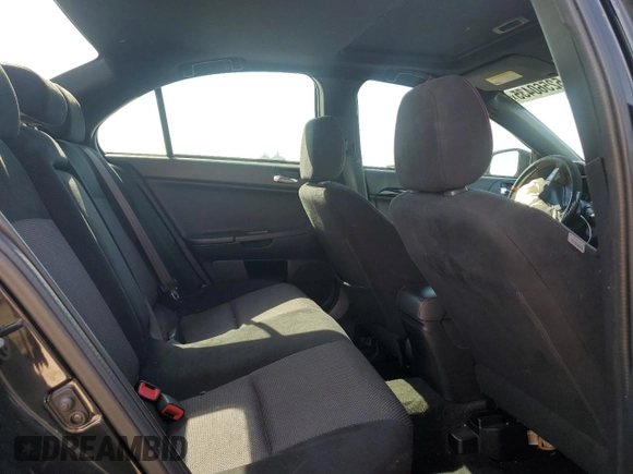 2017 Mitsubishi Lancer ES with VIN JA32U2FU6HU016113, listed as a Copart auction lot 52560435 with 0 mi miles and Salvage Title. Bid and sale history available at carsss.com. Image 10.