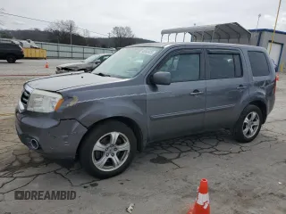 2014 Honda Pilot EX-L with VIN 5FNYF3H56EB021608, listed as a Copart auction lot 49844975 with 149,662 mi miles and Salvage Title. Bid and sale history available at carsss.com. Image 1.