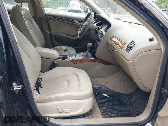2011 Audi A4 Premium Plus with VIN WAUWFAFL9BA009483, listed as a IAAI auction lot 42507375 with 139,961 mi miles and . Bid and sale history available at DreamBid. Image 5.