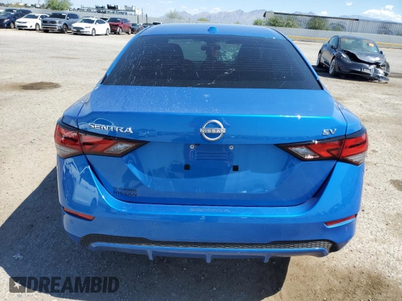2024 Nissan Sentra SV z VIN 3N1AB8CV4RY388943, wystawiony jako Copart lot #59738925 z przebiegiem 7 596 mil mil oraz Szkoda całkowita • Salvage title. Historia ofert i sprzedaży dostępna na DreamBid. Obrazek 6.
