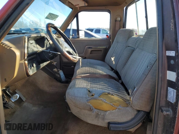 1990 Ford F-150 with VIN 2FTDF15NXLCA51500, listed as a Copart auction lot 45892225 with 84,181 mi miles and Salvage Title. Bid and sale history available at carsss.com. Image 7.