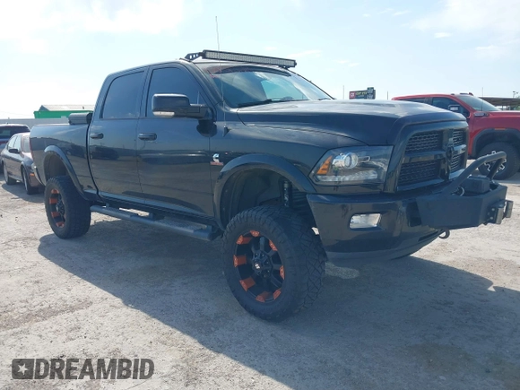 2015 Ram 2500 Laramie with VIN 3C6UR5FL2FG614985, listed as a IAAI auction lot 42031528 with 248,421 mi miles and . Bid and sale history available at DreamBid. Image 1.