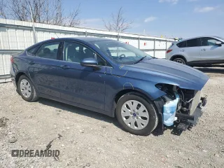 2019 Ford Fusion S with VIN 3FA6P0G72KR143050, listed as a Copart auction lot 49137675 with 108,106 mi miles and Salvage Title. Bid and sale history available at DreamBid. Image 4.