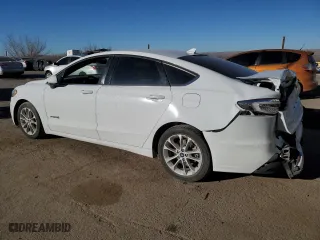 2019 Ford Fusion Hybrid SE with VIN 3FA6P0LU9KR235106, listed as a Copart auction lot 42620695 with 117,280 mi miles and Salvage Title. Bid and sale history available at carsss.com. Image 2.