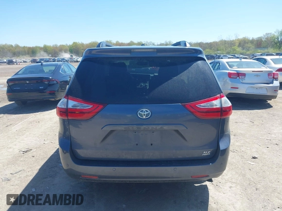 2017 Toyota Sienna with VIN 5TDDZ3DC4HS178239, listed as a IAAI auction lot 42130645 with 140,987 mi miles and . Bid and sale history available at DreamBid. Image 17.