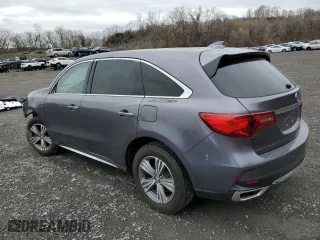 2020 Acura MDX with VIN 5J8YD4H31LL058300, listed as a Copart auction lot 52531115 with 0 mi miles and Salvage Title. Bid and sale history available at carsss.com. Image 2.