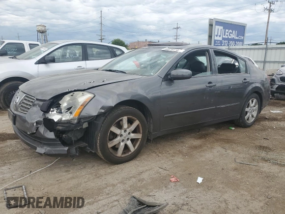 2005 Nissan Maxima 3.5 SL with VIN 1N4BA41E75C866913, listed as a Copart auction lot 64879114 with 86,570 mi miles and Salvage Title. Bid and sale history available at carsss.com. Image 1.