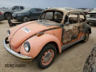 1972 Volkswagen Beetle with VIN 1122796503, listed as a Copart auction lot 47166415 with Not Provided miles and Clean Title. Bid and sale history available at DreamBid. Image 1.