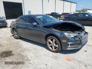 2019 Audi A4 Premium with VIN WAUGMAF46KA022081, listed as a Copart auction lot 51117725 with 38,898 mi miles and Non repairable. Bid and sale history available at DreamBid. Image 4.