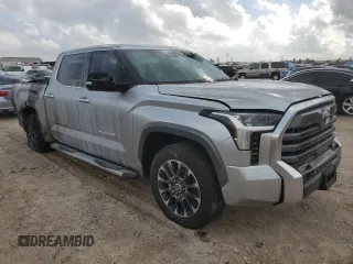 2022 Toyota Tundra Limited with VIN 5TFJA5AB2NX005620, listed as a Copart auction lot 85455824 with 17,520 mi miles and Salvage title. Bid and sale history available at DreamBid. Image 4.