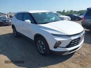 2023 Chevrolet Blazer LT with VIN 3GNKBCR41PS232255, listed as a IAAI auction lot 42649644 with 44,834 mi miles and . Bid and sale history available at DreamBid. Image 1.