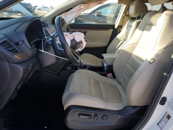 2017 Honda CR-V Touring with VIN 5J6RW2H9XHL013007, listed as a Copart auction lot 45664825 with 65,641 mi miles and Salvage Title. Bid and sale history available at carsss.com. Image 7.