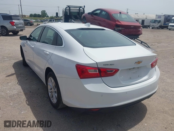 2024 Chevrolet Malibu LT with VIN 1G1ZD5ST7RF106366, listed as a IAAI auction lot 42245722 with 45,185 mi miles and . Bid and sale history available at DreamBid. Image 3.