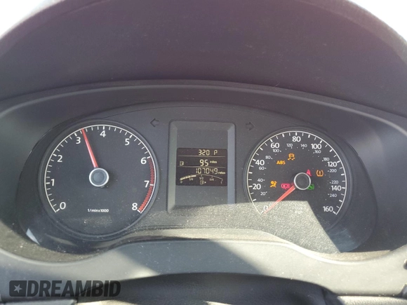 2013 Volkswagen Jetta S with VIN 3VW2K7AJ3DM290737, listed as a Copart auction lot 60168745 with 107,049 mi miles and Salvage title. Bid and sale history available at DreamBid. Image 9.