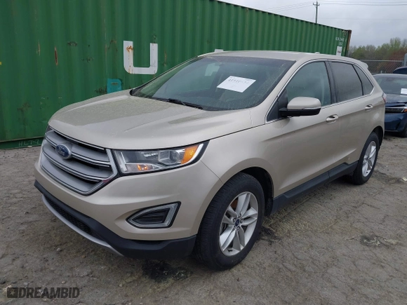 2017 Ford Edge SEL with VIN 2FMPK3J9XHBB73117, listed as a IAAI auction lot 41910634 with 134,207 mi miles. Bid and sale history available at carsss.com. Image 17.
