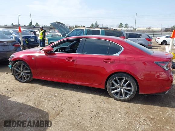 2020 Lexus GS with VIN JTHEZ1BL8LA019921, listed as a IAAI auction lot 41572611 with 45,285 mi miles. Bid and sale history available at carsss.com. Image 15.