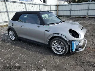 2023 MINI Convertible Cooper S with VIN WMW43DL02P3P98888, listed as a Copart auction lot 51254145 with 7,942 mi miles and Salvage Title. Bid and sale history available at carsss.com. Image 4.