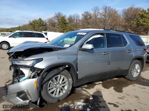 2023 Chevrolet Traverse LT Cloth with VIN 1GNEVGKW7PJ322048, listed as a Copart auction lot 43442654 with 9 mi miles and Non Repairable. Bid and sale history available at carsss.com. Image 1.