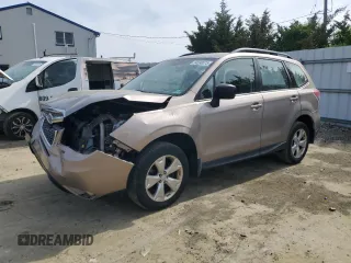 2016 Subaru Forester 2.5i with VIN JF2SJABC4GH536000, listed as a Copart auction lot 54598375 with 125,340 mi miles and Salvage Title. Bid and sale history available at DreamBid. Image 1.