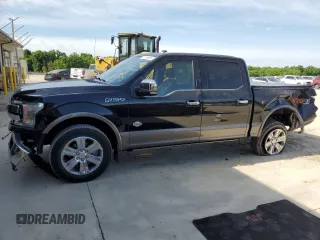 2020 Ford F-150 XL z VIN 1FTEW1E4XLFB47420, wystawiony jako Copart lot #57395955 z przebiegiem 55 903 mil mil oraz Szkoda całkowita • Salvage title. Historia ofert i sprzedaży dostępna na DreamBid. Obrazek 1.