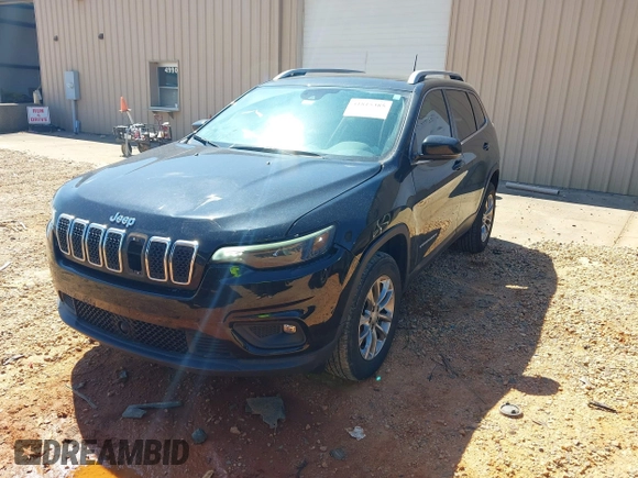 2021 Jeep Cherokee Latitude Lux with VIN 1C4PJMMX1MD109611, listed as a IAAI auction lot 41815385 with 76,107 mi miles and . Bid and sale history available at carsss.com. Image 17.