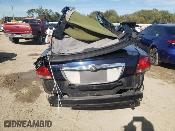 2004 Chrysler Sebring LXi z VIN 1C3EL55R04N124512, wystawiony jako Copart lot #78314743 z przebiegiem Nie podano mil oraz Nie do naprawy • Non repairable. Historia ofert i sprzedaży dostępna na DreamBid. Obrazek 6.